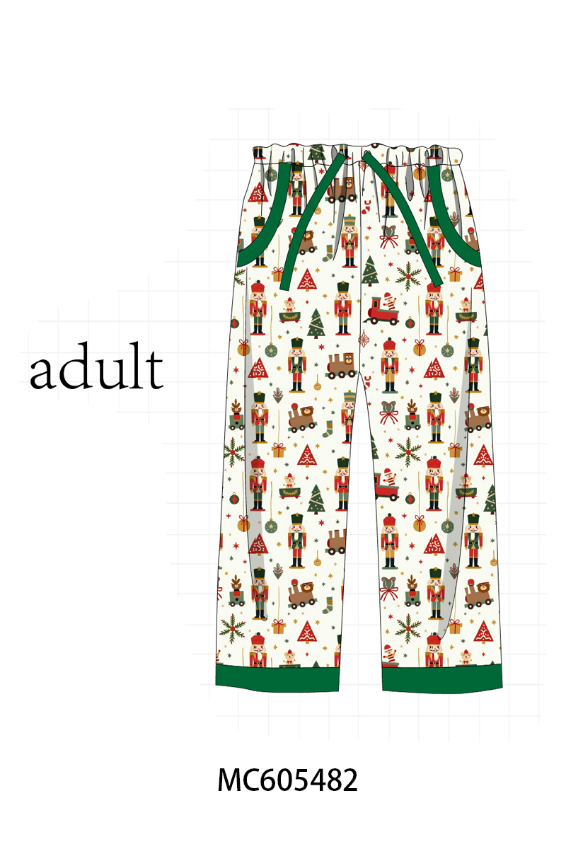 Forest nutcracker print pajama collection (ETA-MID/LATE NOVEMBER)