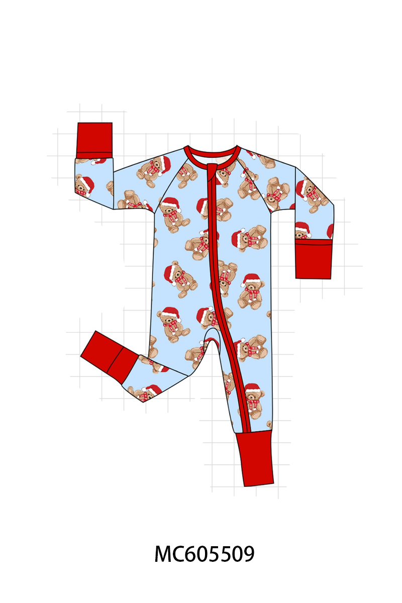 Pink&blue christmas teddy bamboo collection (ETA-MID/LATE NOVEMBER)