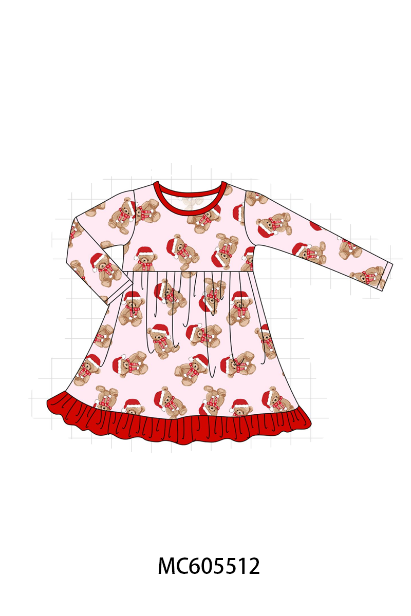 Pink&blue christmas teddy bamboo collection (ETA-MID/LATE NOVEMBER)
