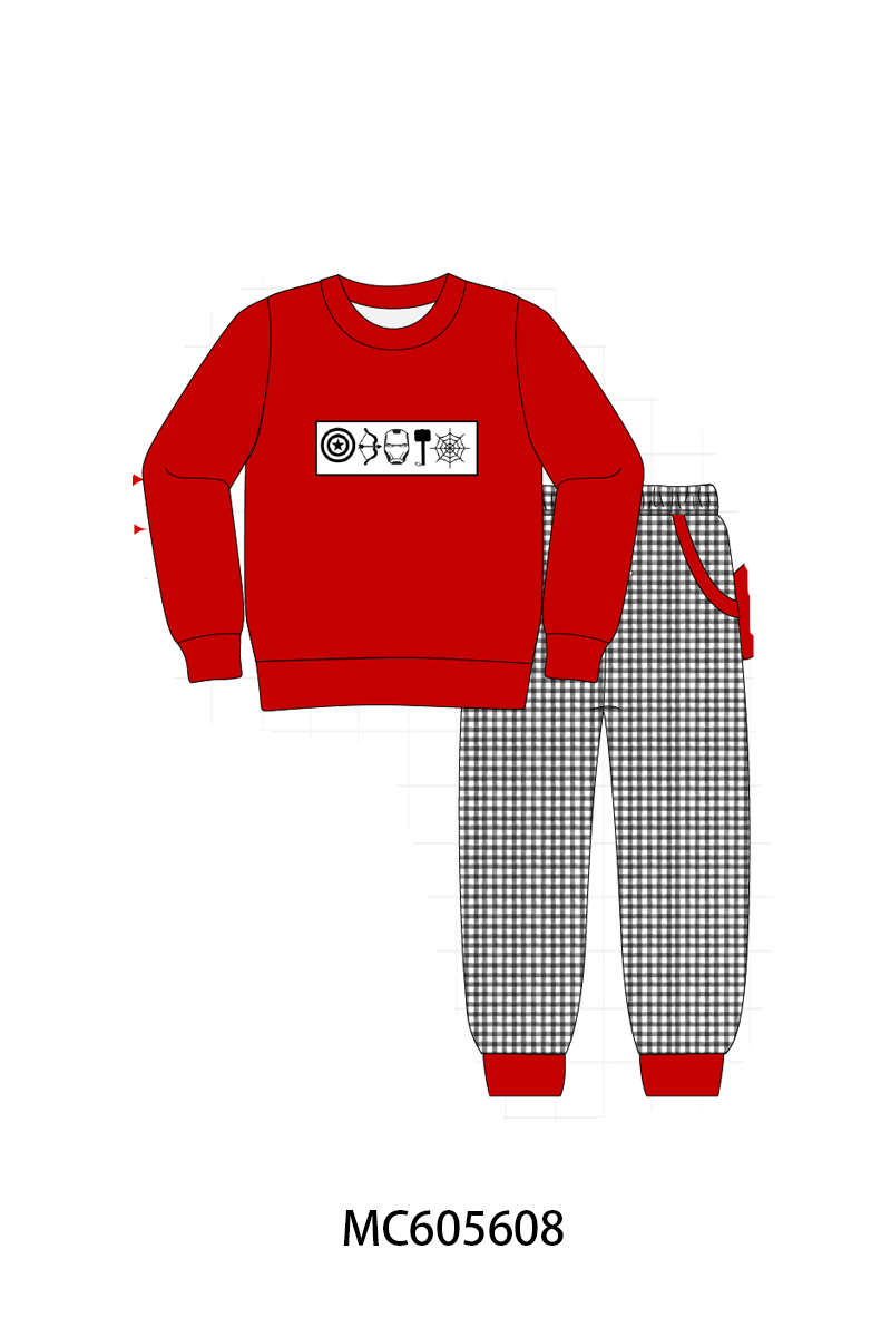 Red character embroidery collection (ETA-MID/LATE NOVEMBER)