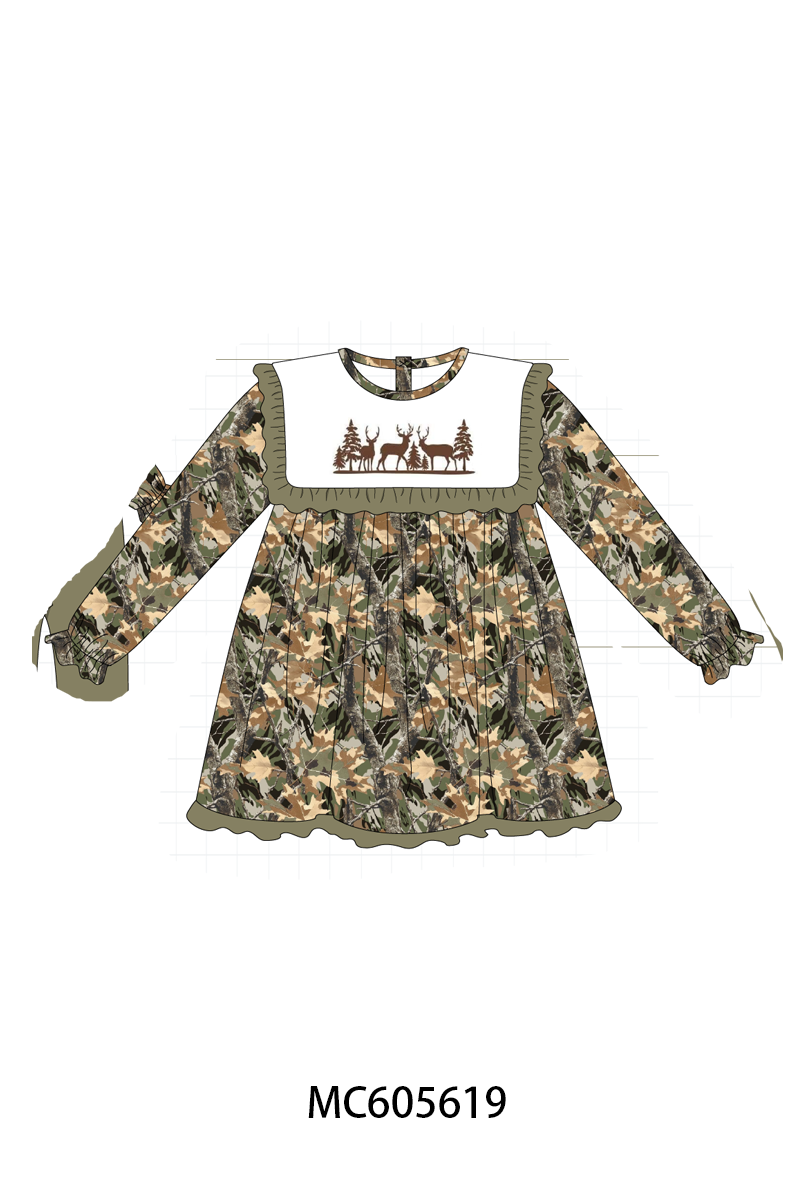 Camo hunting deer embroidery collection (ETA-MID/LATE NOVEMBER)