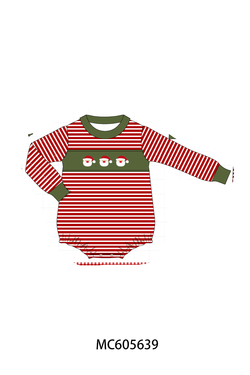 Green christmas santa claus applique collection (ETA-MID/LATE NOVEMBER)