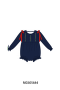 Navy holly embroidery collection (ETA-MID/LATE NOVEMBER)