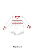 Red&sage christmas tree holly smocked collection (ETA-MID/LATE NOVEMBER)
