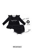 Black happy new year velvet pearl collection (ETA-MID/LATE NOVEMBER)