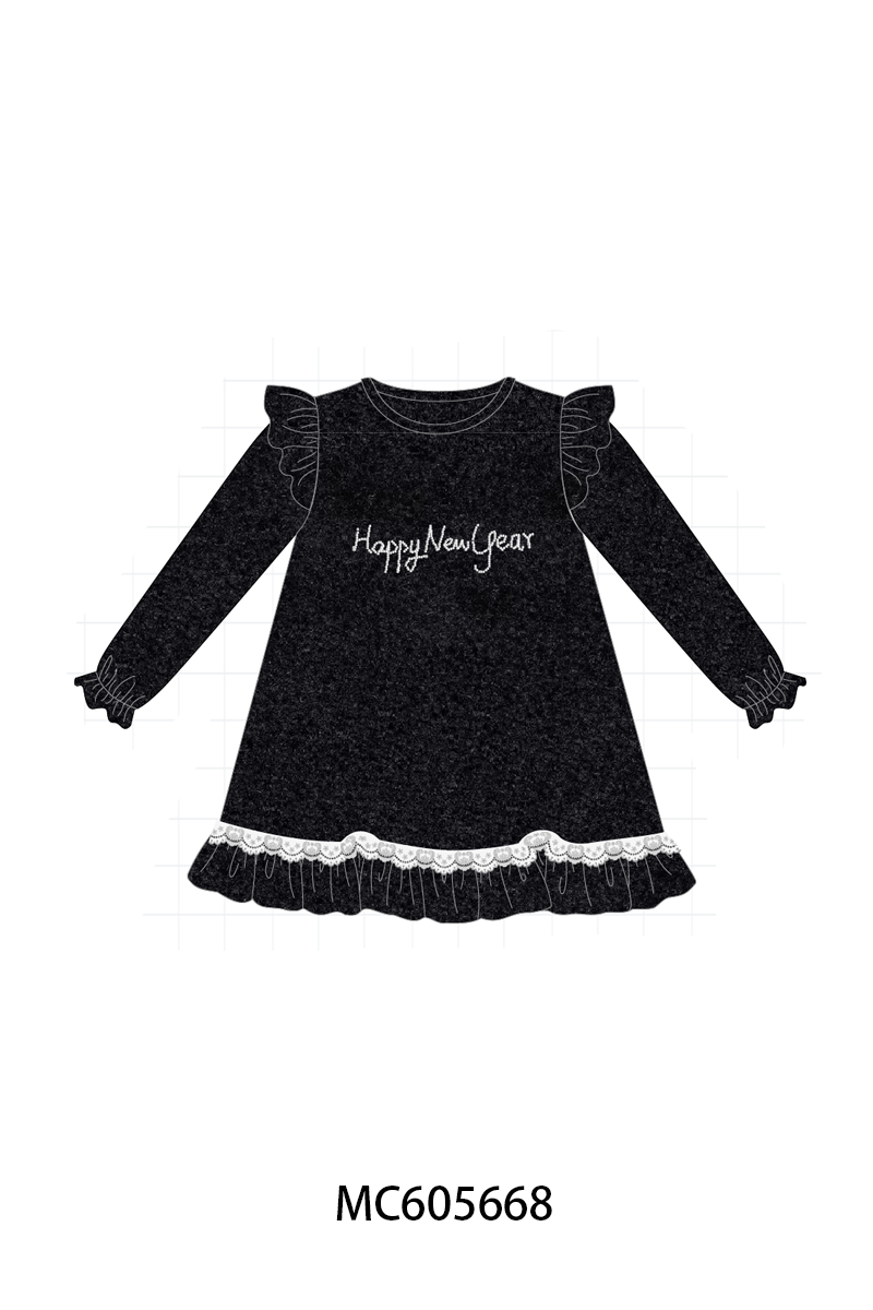 Black happy new year velvet pearl collection (ETA-MID/LATE NOVEMBER)