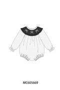 White bow pearl stich dot collection (ETA-MID/LATE NOVEMBER)