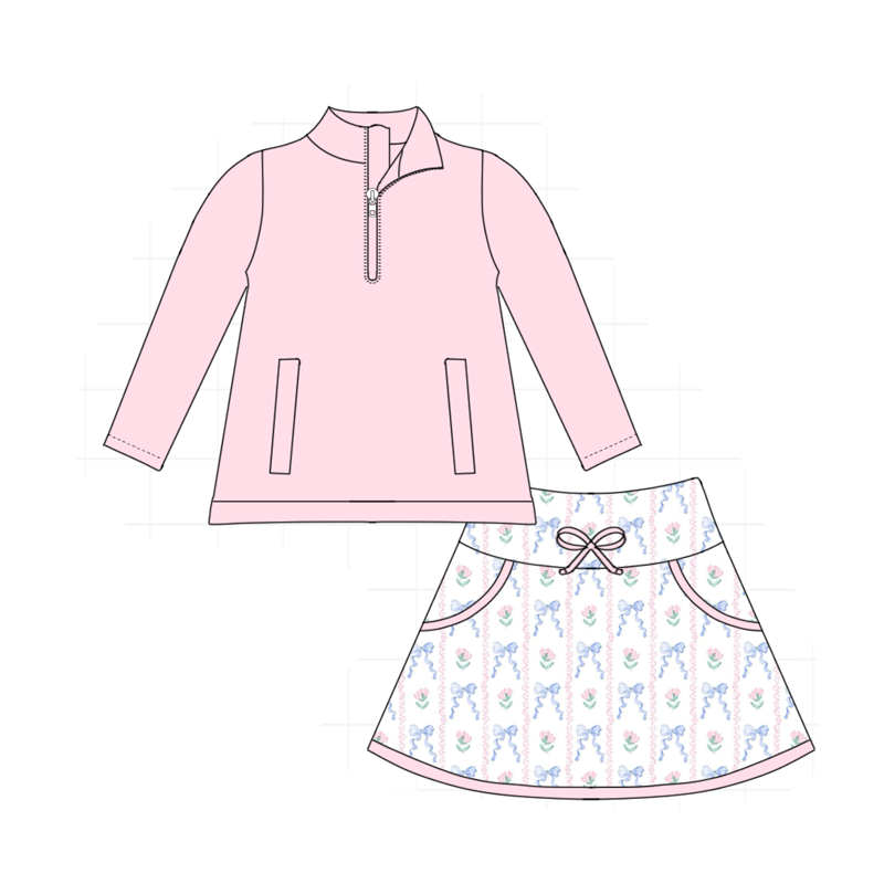 Multicolored floral active skorts set collection (ETA- MID/LATE NOVEMBER)