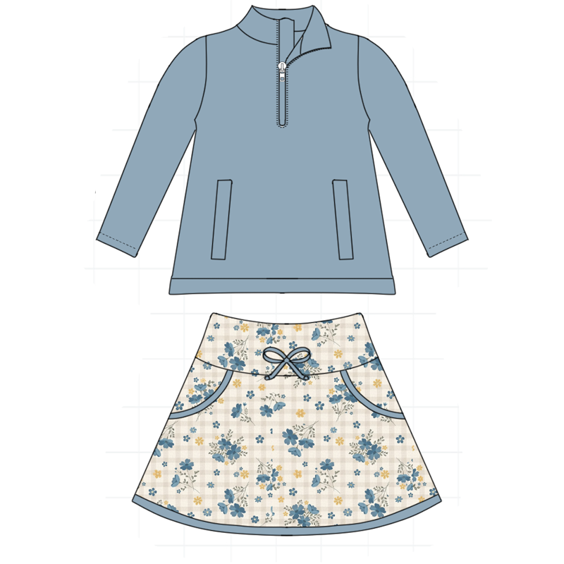Multicolored floral active skorts set collection (ETA- MID/LATE NOVEMBER)