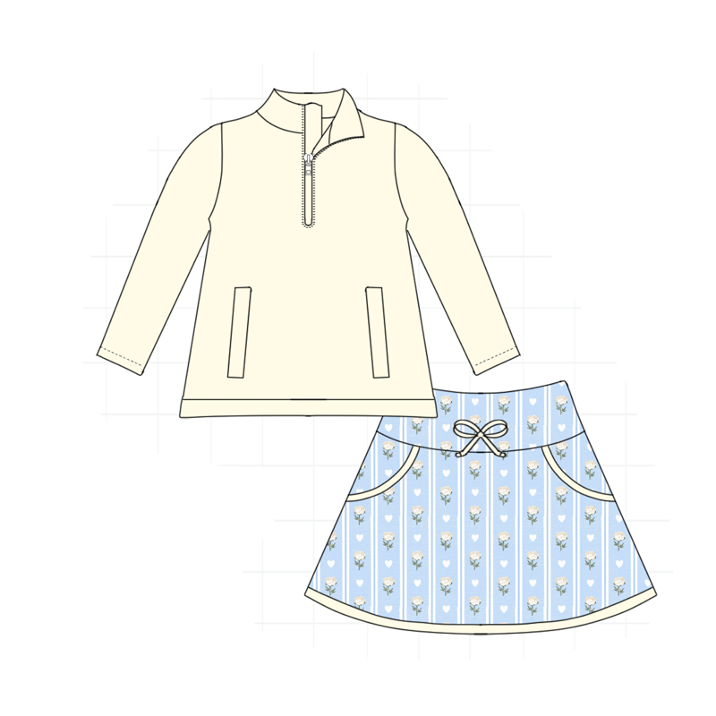 Multicolored floral active skorts set collection (ETA- MID/LATE NOVEMBER)
