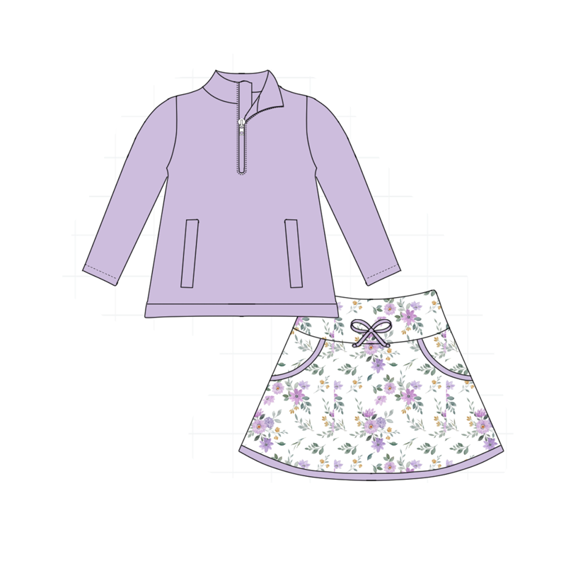 Multicolored floral active skorts set collection (ETA- MID/LATE NOVEMBER)
