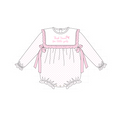 Pink&blue embroidery dot gingham collection (ETA-MID/LATE NOVEMBER)