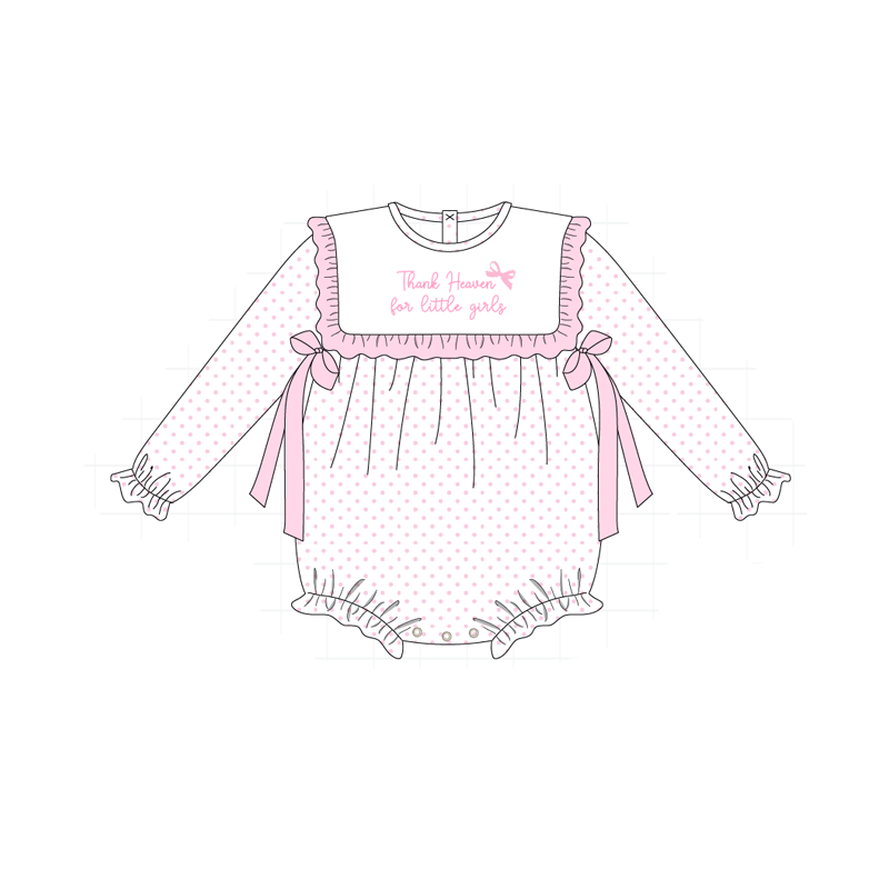 Pink&blue embroidery dot gingham collection (ETA-MID/LATE NOVEMBER)