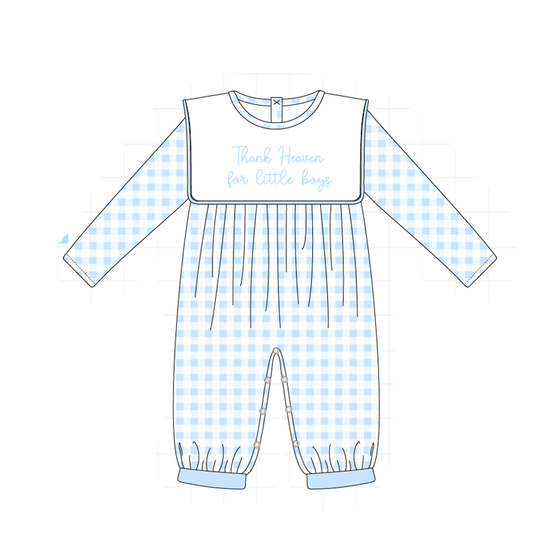 Pink&blue embroidery dot gingham collection (ETA-MID/LATE NOVEMBER)