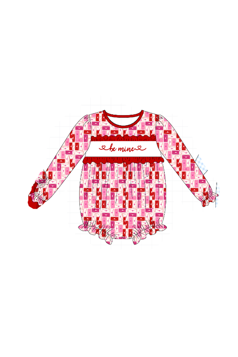 Red&blue be mine embroidery collection
