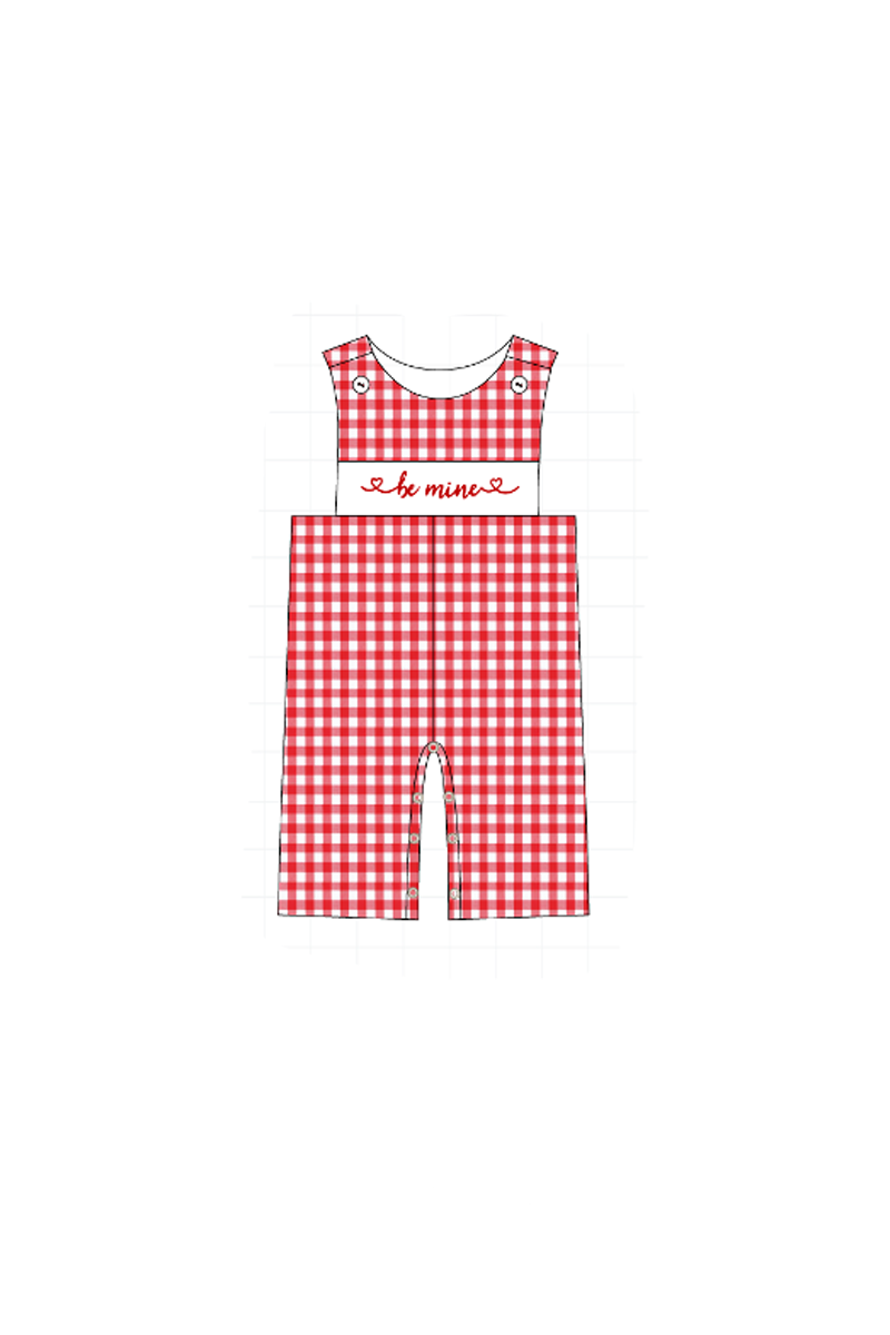Red&blue be mine embroidery collection