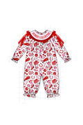 Red howdy valentine smocked collection