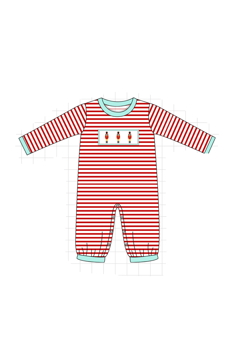 Pink nutcracker embroidery gingham collection