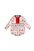 Red christmas nutcracker bow tie collection