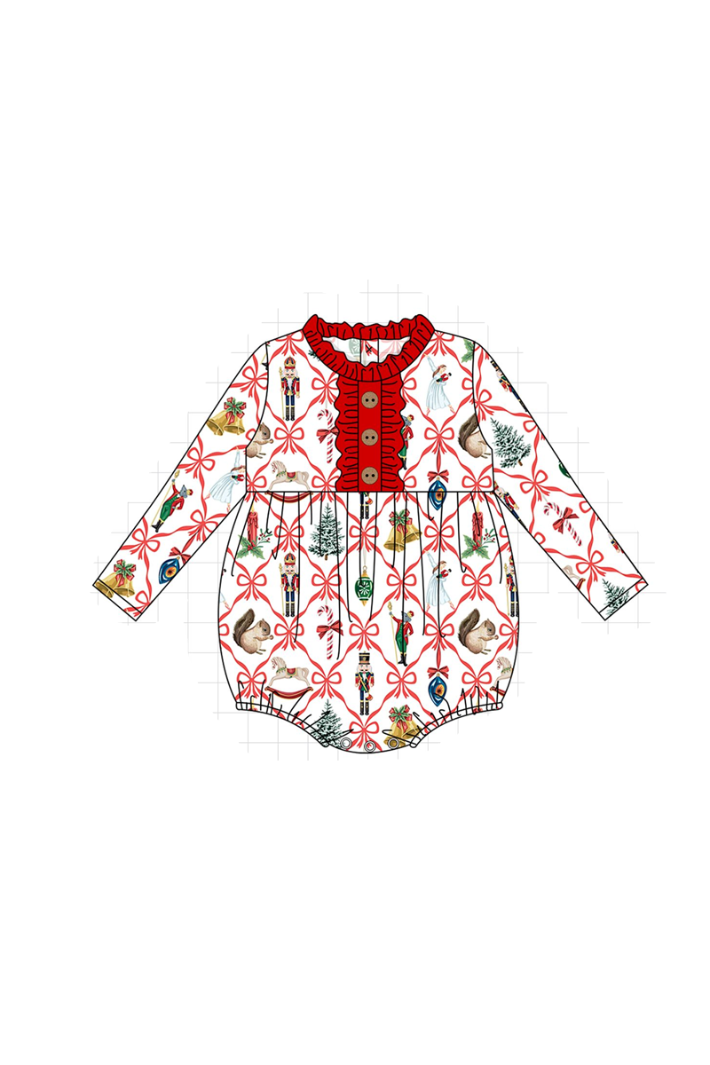 Red christmas nutcracker bow tie collection