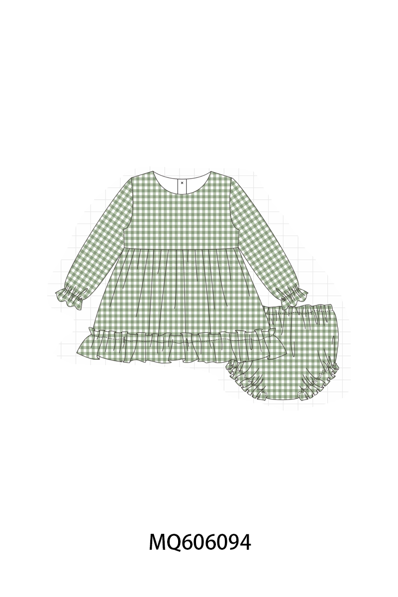 Sage gingham collection