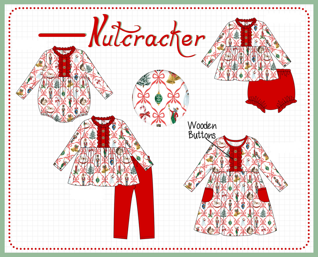 Red christmas nutcracker bow tie collection
