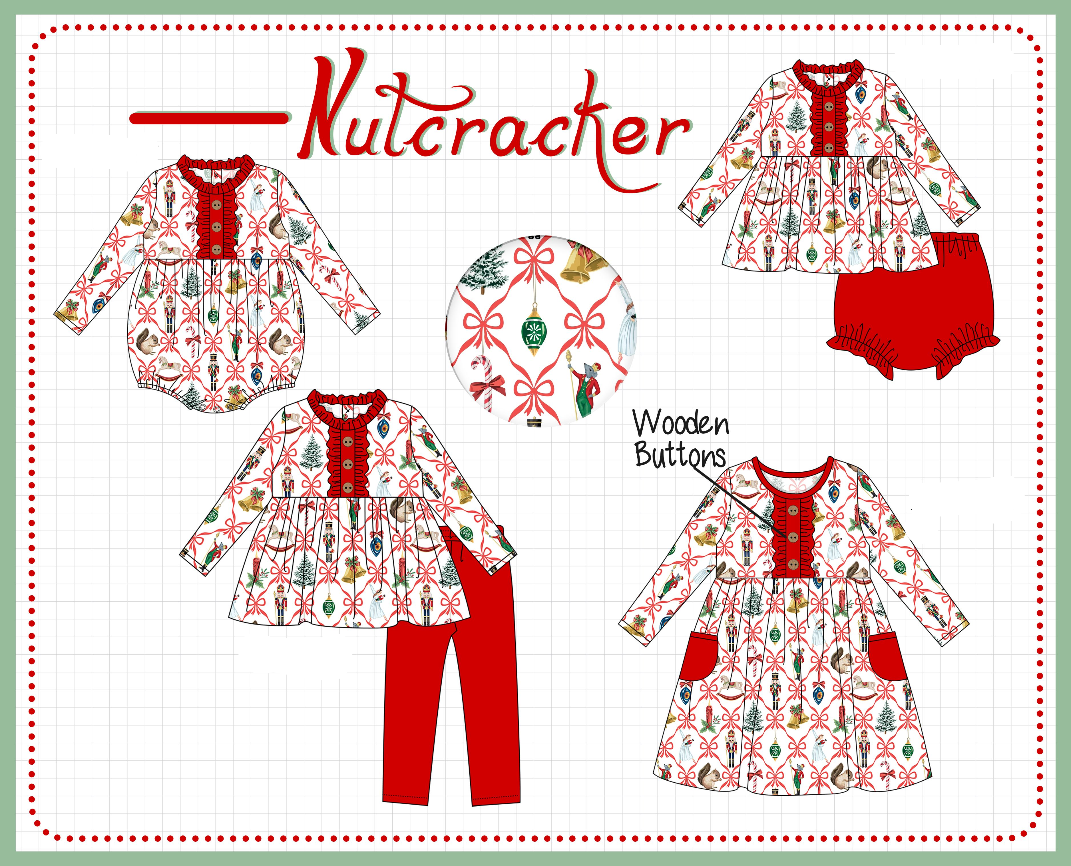 Red christmas nutcracker bow tie collection
